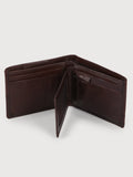 Shift Stone Leather Wallet - Brown