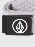 Volcom Circle Webbing Belt - Heather Grey