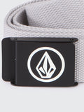 Volcom Circle Webbing Belt - Heather Grey