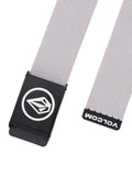 Volcom Circle Webbing Belt - Heather Grey