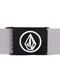 Volcom Circle Webbing Belt - Heather Grey