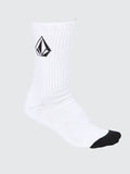 Full Stn Sock Pr Socks - White