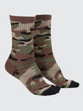 Vibes Socks - Army Green Combo