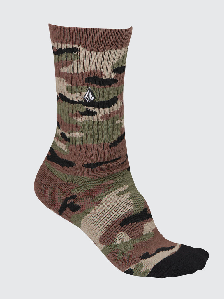 Vibes Sock Pr Socks - Army Green Combo