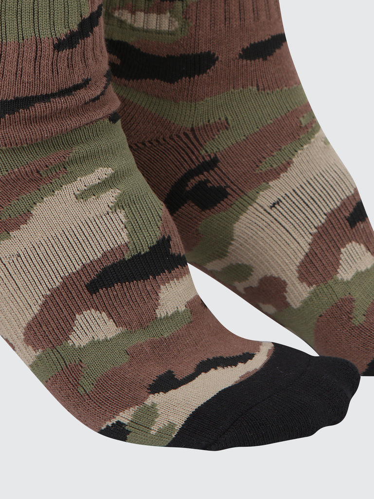 Vibes Sock Pr Socks - Army Green Combo