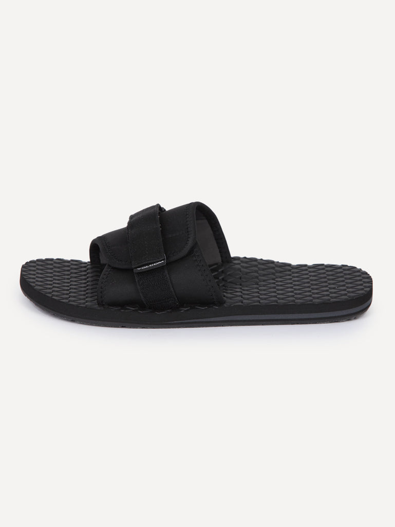 Eco Recliner Slide Sandals - Black Grey