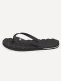 Recliner Rubber 2 Sandals - Black