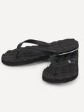 Recliner Rubber 2 Sandals - Black