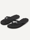 Recliner Rubber 2 Sandals - Black