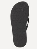 Recliner Rubber 2 Sandals - Black