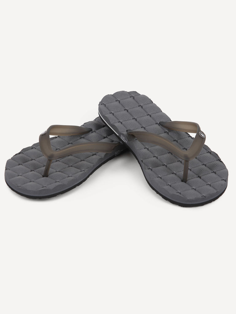 Recliner Rubber 2 Sandals - Black Grey