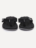 Recliner Sandals - Black White