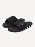 Recliner Slide Sandals - Black White