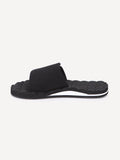 Recliner Slide Sandals - Black White