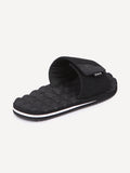 Recliner Slide Sandals - Black White