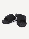 Recliner Slide Sandals - Black White