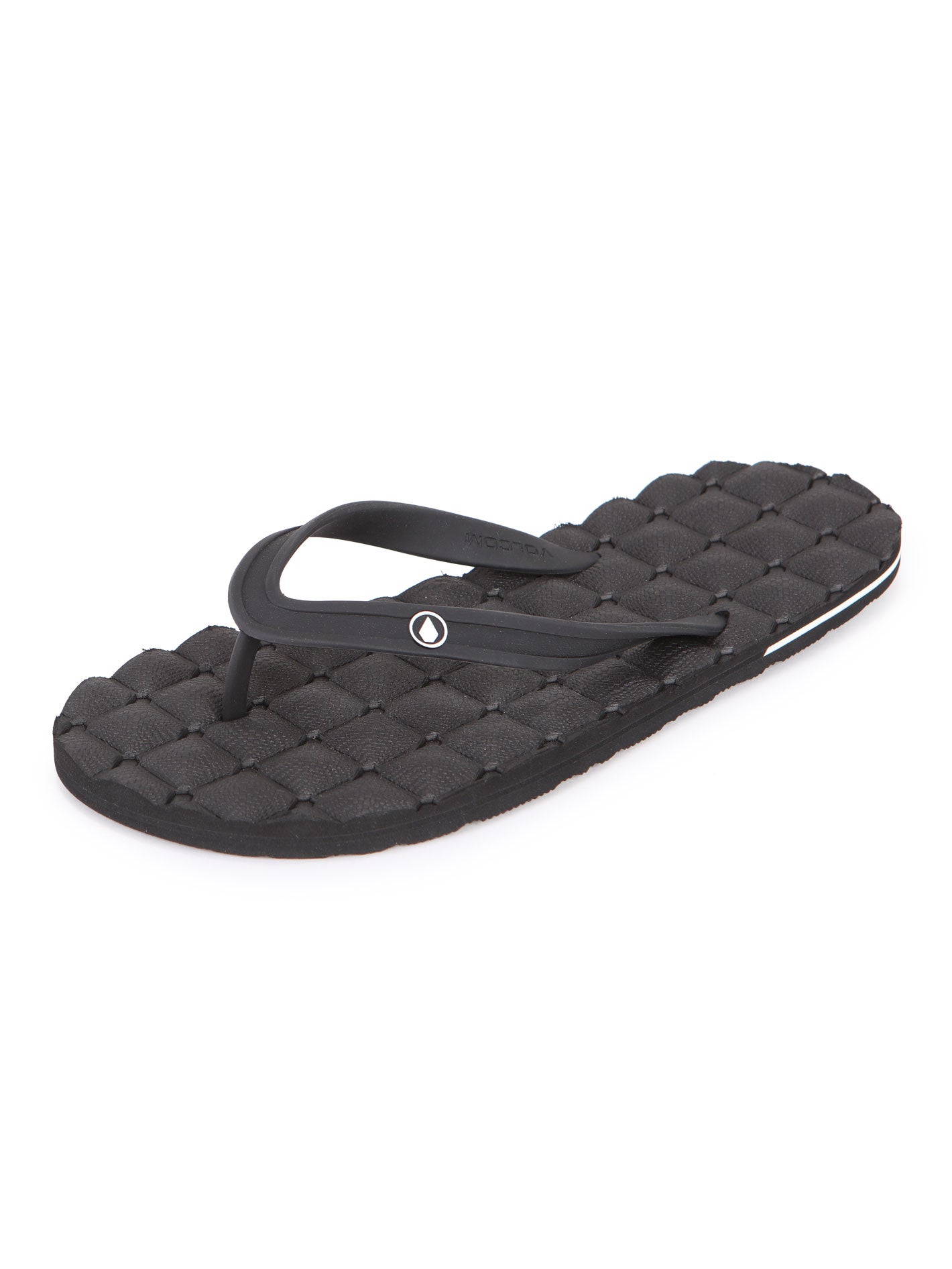 Volcom Recliner Rubber 2 Sandals - Black