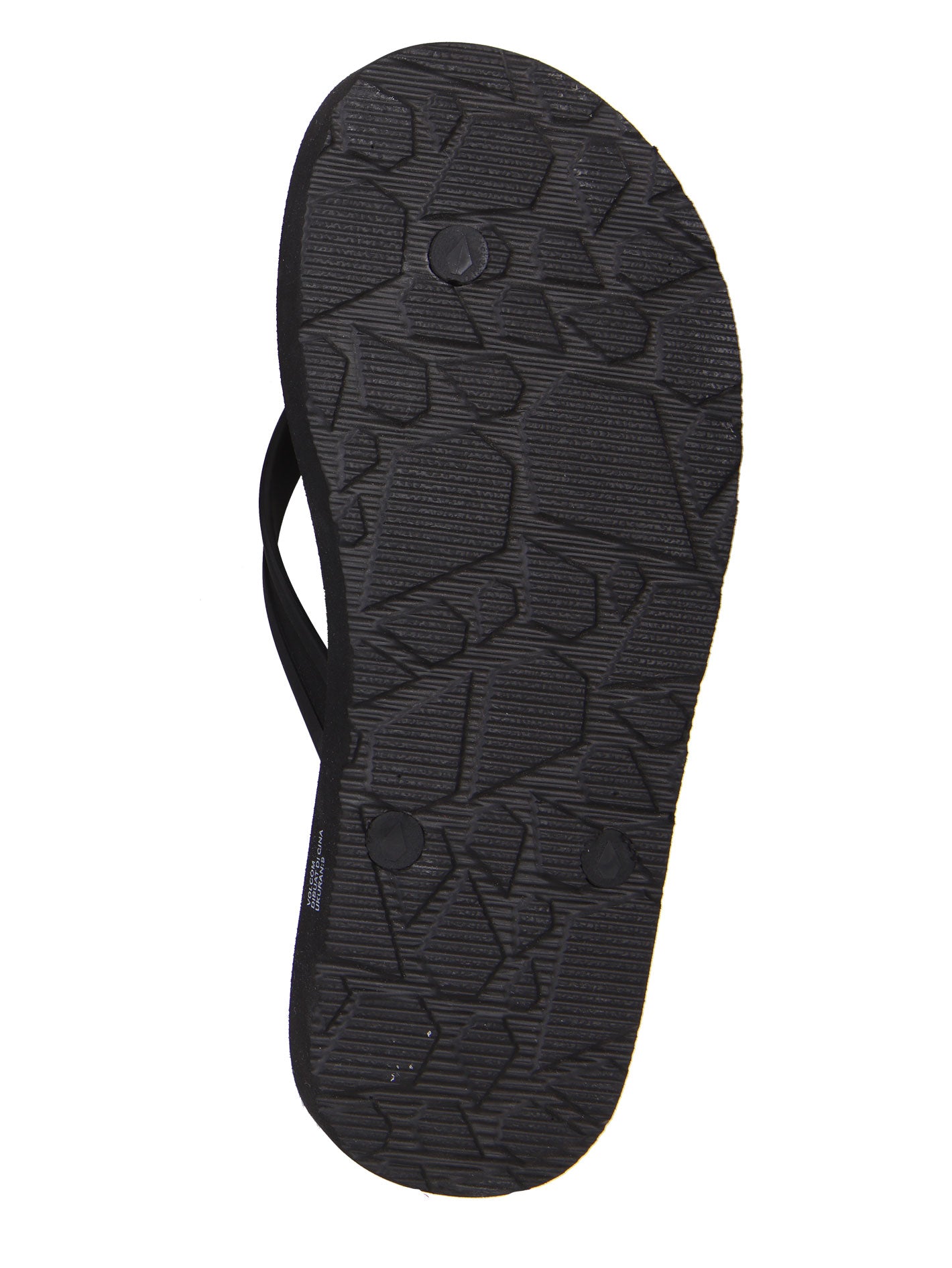 Volcom Recliner Rubber 2 Sandals - Black
