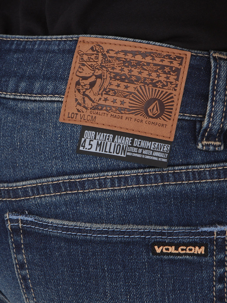 Volcom Big Boys Vorta Slim Fit By Jeans - Atlantic