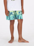 Volcom Big Boys Mod Batik 16 Boardshort - Misty Blue