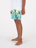 Volcom Big Boys Mod Batik 16 Boardshort - Misty Blue