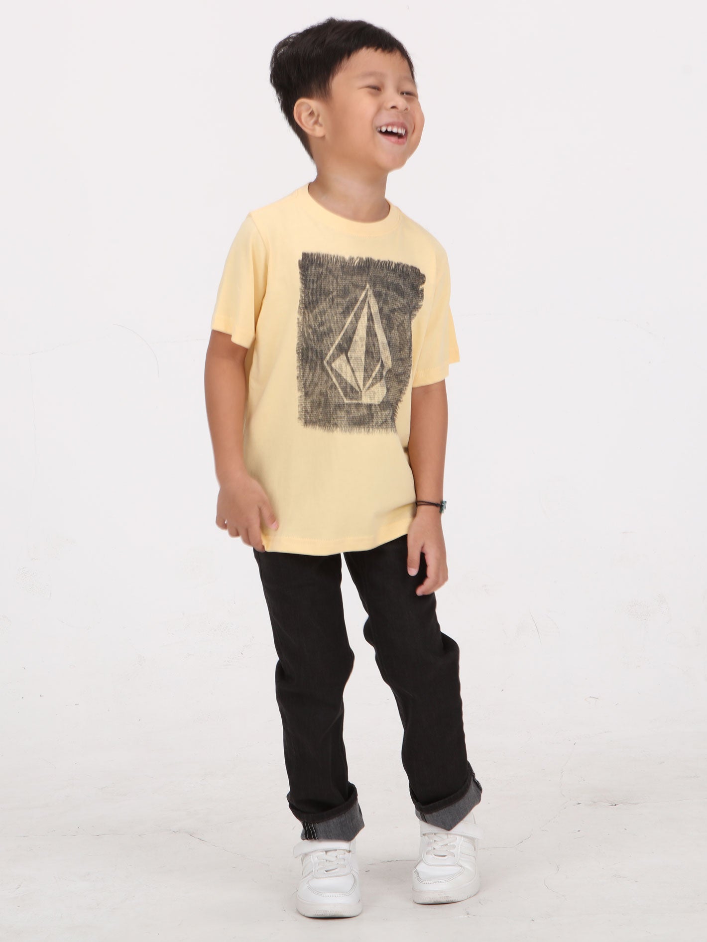 Volcom Little Boys Breien Tee - Light Peach