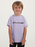 Little Boys Cover Up Tee - Violet Ice