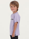 Little Boys Cover Up Tee - Violet Ice