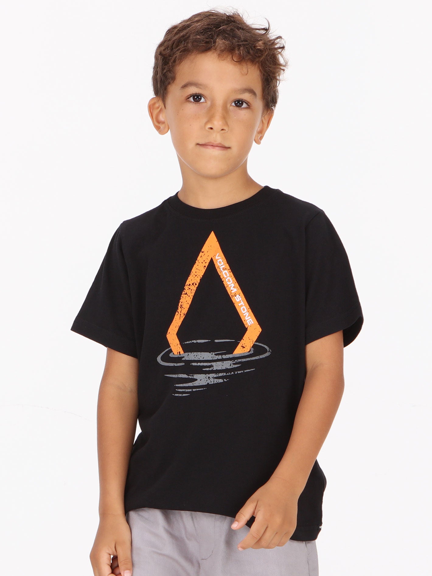 Volcom Little Boys Vlotter Tee - Black
