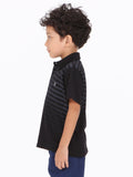 Volcom Little Boys Juxtapoz Polo - Black