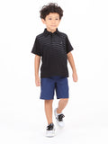 Volcom Little Boys Juxtapoz Polo - Black