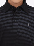 Volcom Little Boys Juxtapoz Polo - Black