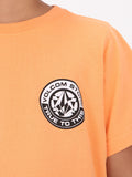 Volcom Little Boys Psycoastal Tee - Fusion Orange