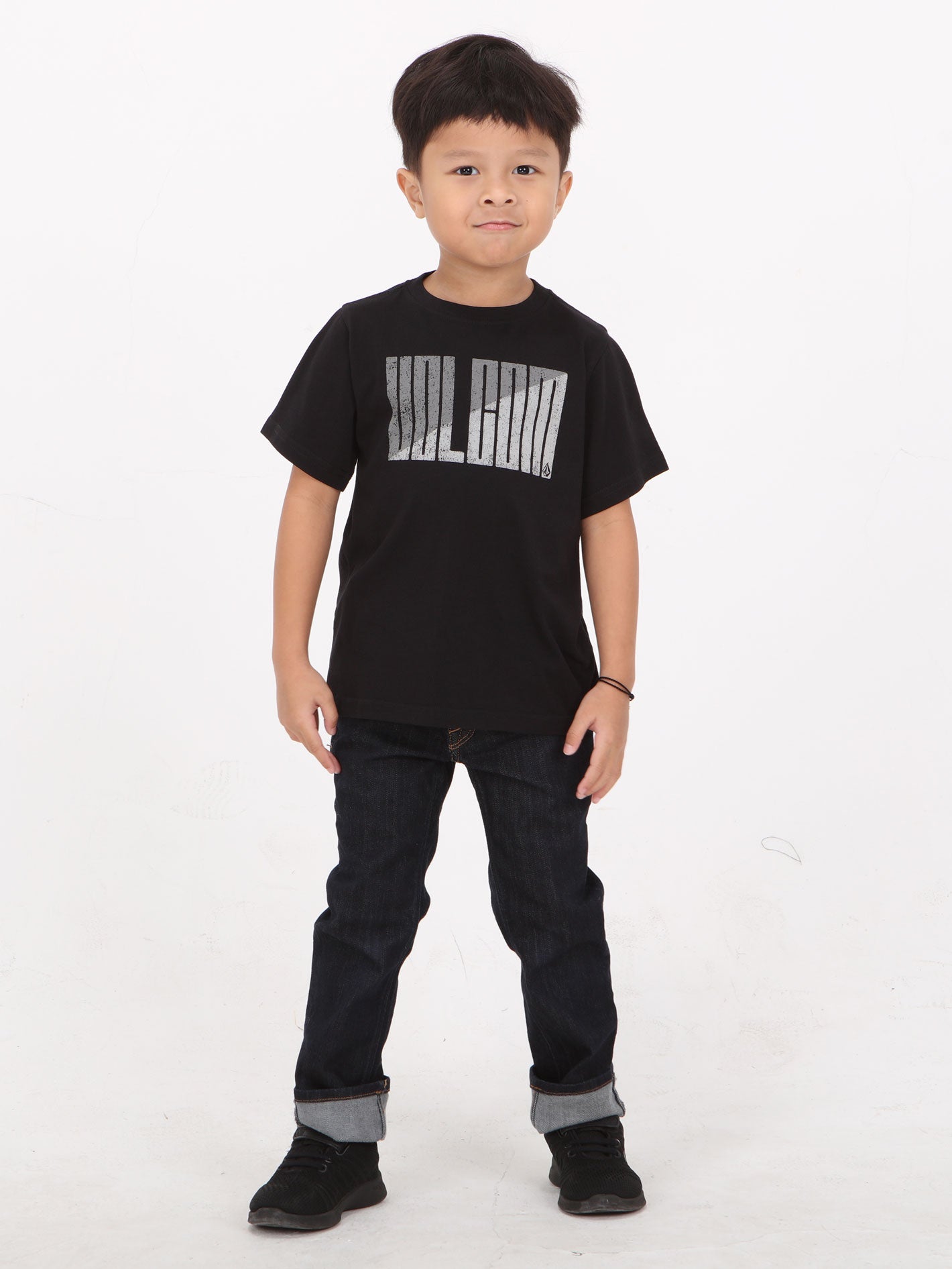 Volcom Little Boys Schatten Tee - Black
