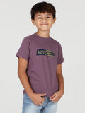 Little Boys Stone Split Tee - Artic Dust