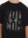 Volcom Little Boys Visser Tee - Black