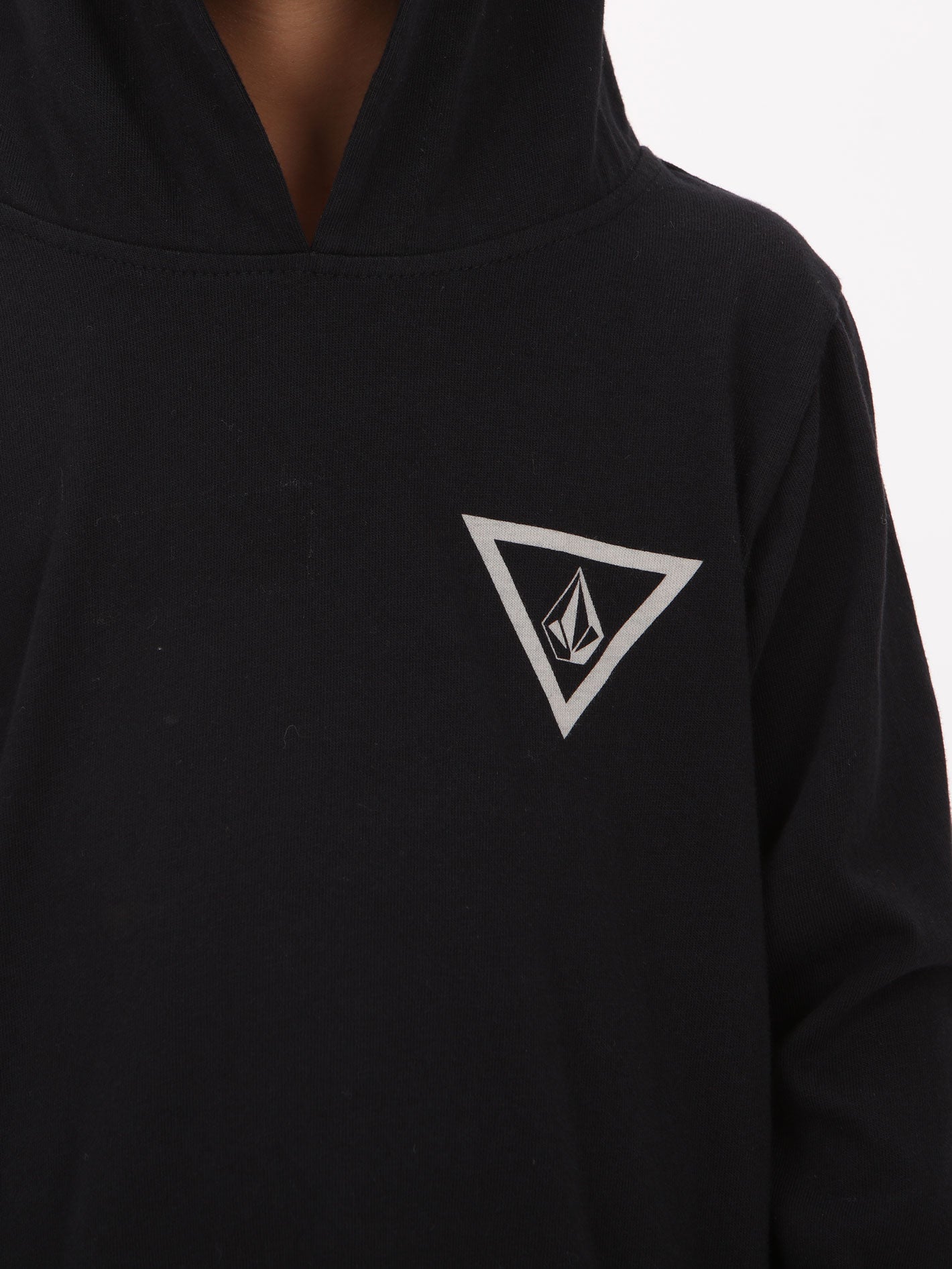 Volcom Little Boys Bridgers Long Sleeve Tee Top - Black