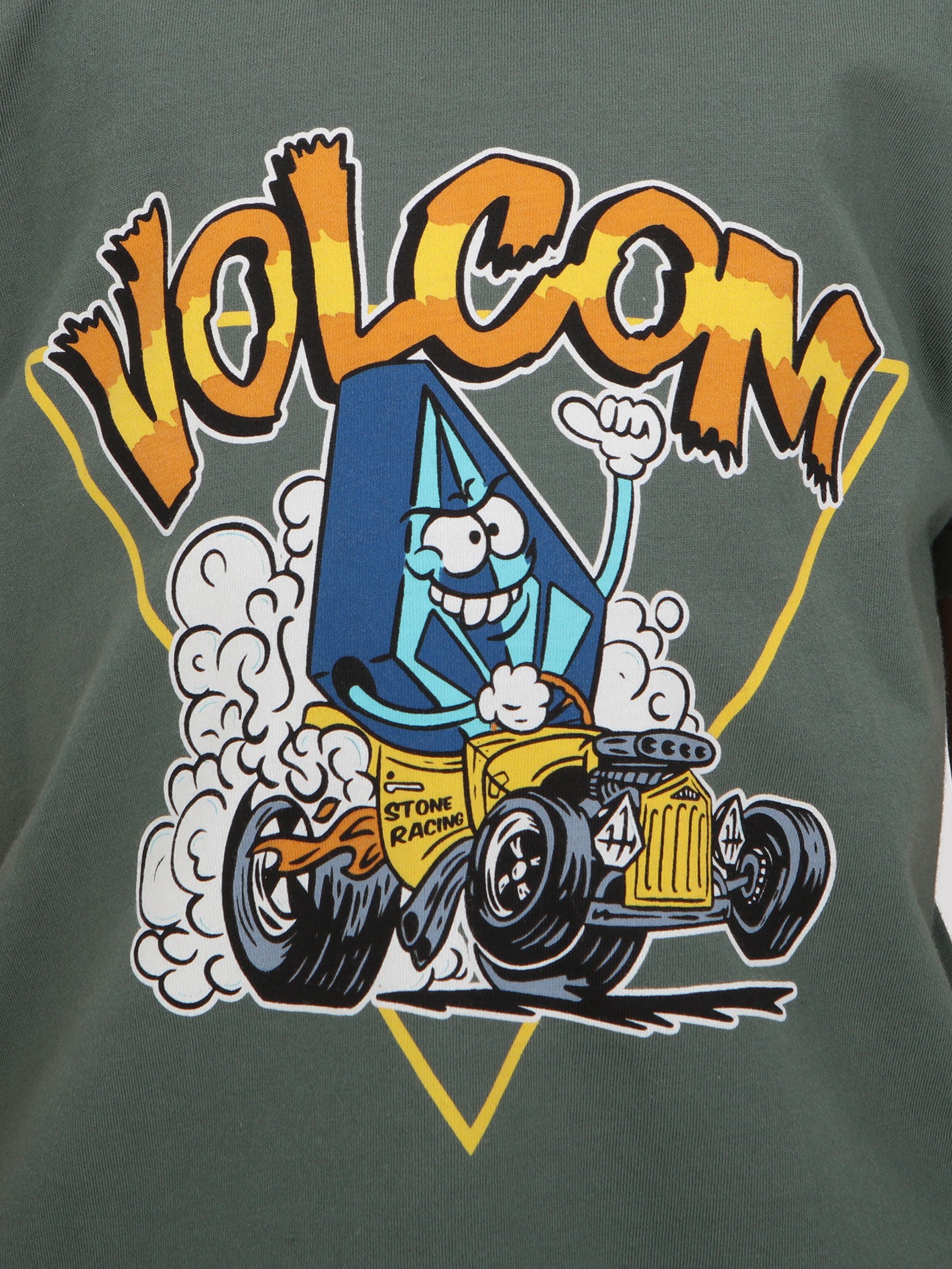 Volcom Little Boys Hot Rodder Tee - Fir Green