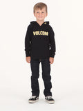 Volcom Little Boys Scharf Long Sleeve Tee Top - Black