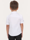Volcom Little Boys Helig Short Sleeve  Shirt - White