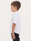 Volcom Little Boys Helig Short Sleeve  Shirt - White