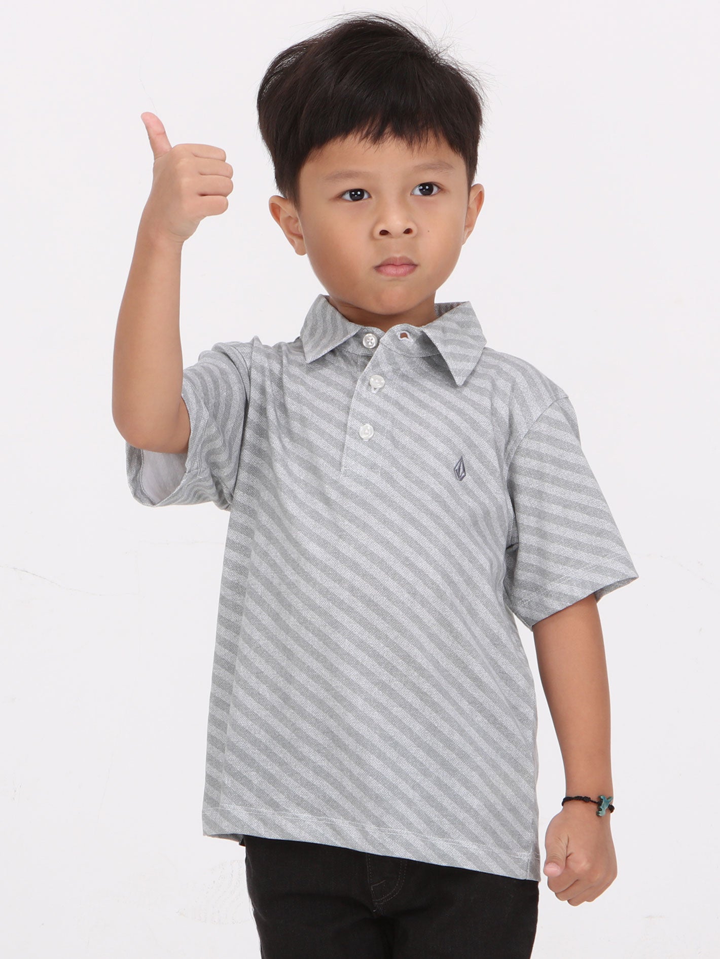Volcom Little Boys Oswald Polo - White