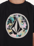 Volcom Little Boys Circle Stone Tee - Black