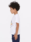 Volcom Little Boys Ride And Free Tee - White