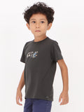 Volcom Little Boys Happy Monkey Tee - Stealth