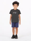 Volcom Little Boys Happy Monkey Tee - Stealth