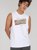 Greetings Tank - White