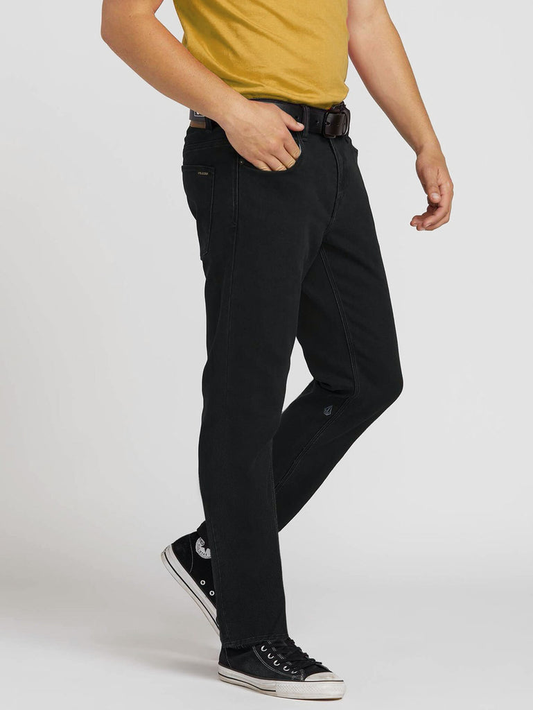 Solver Modern Tapered Fit Jeans - Blackout