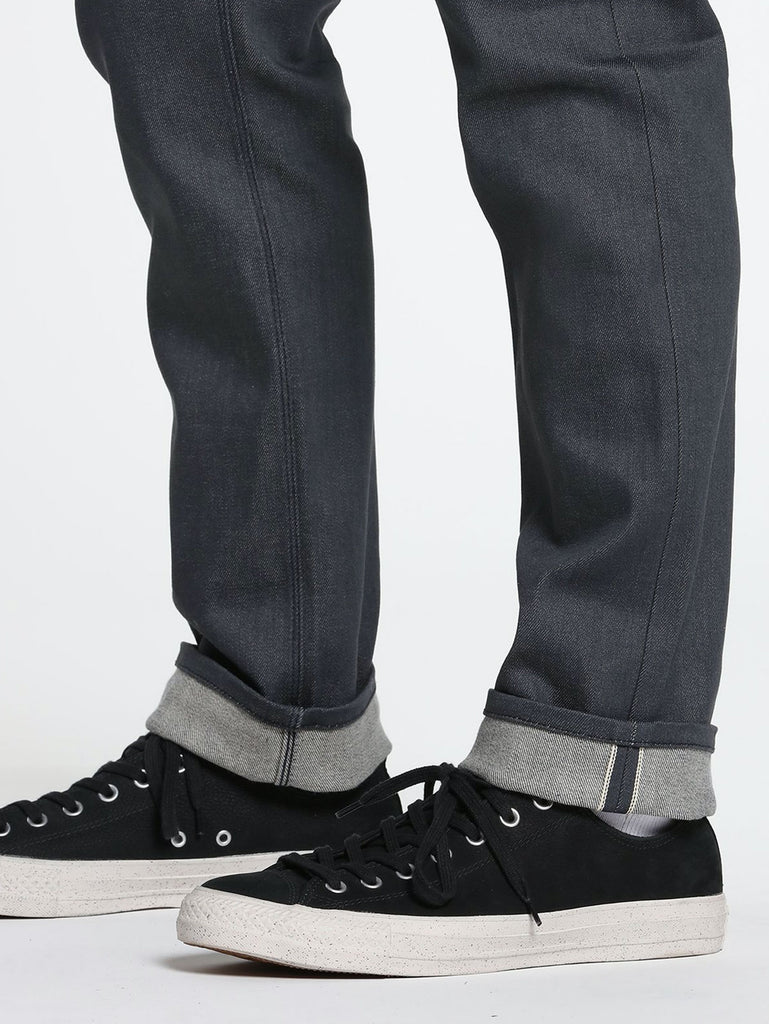 Vorta Slim Fit Jeans - Asphalt Raw Selvage